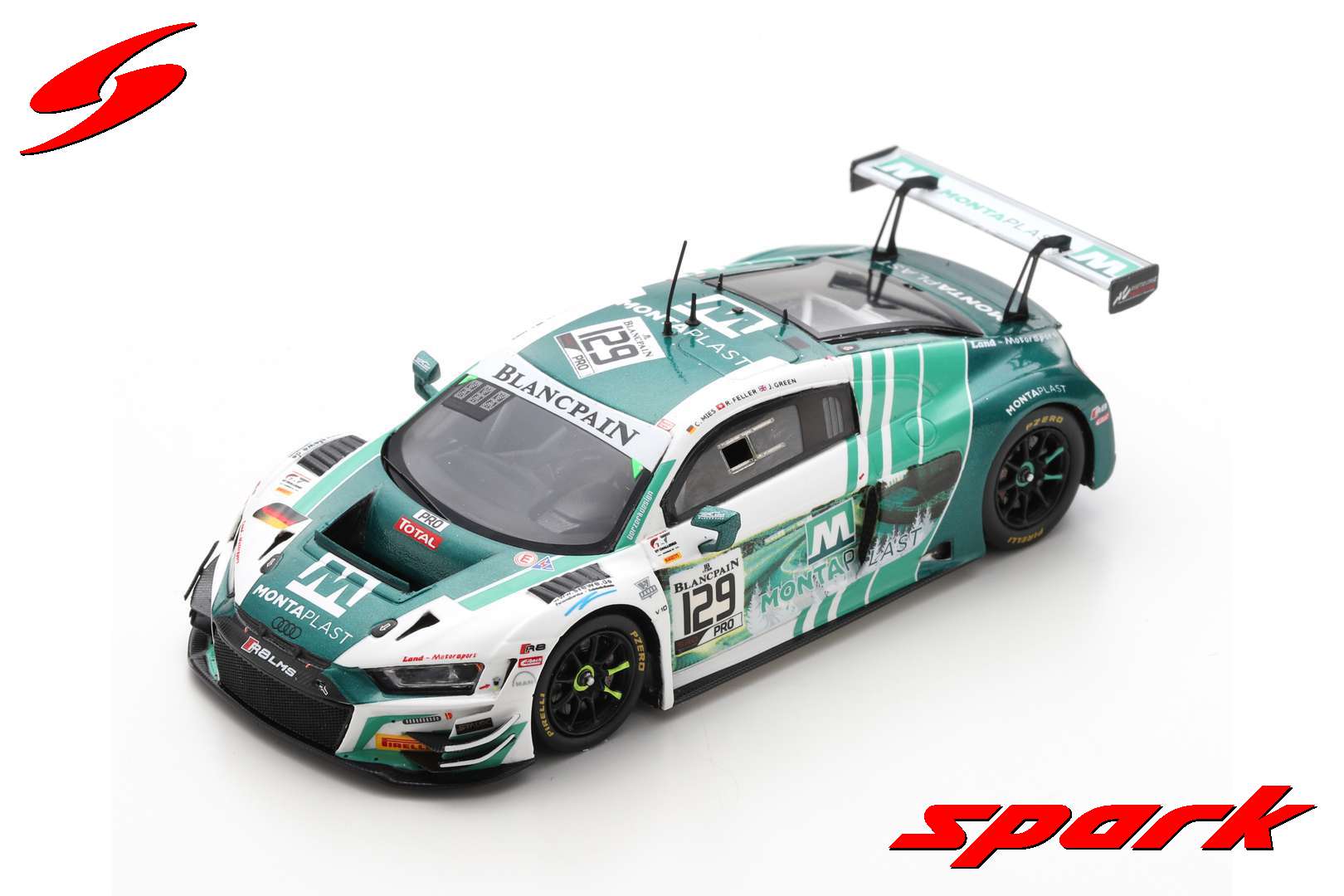 Spark Spark SB260 Audi R8 LMS GT3 2019 No.129 Montaplast Letzshop