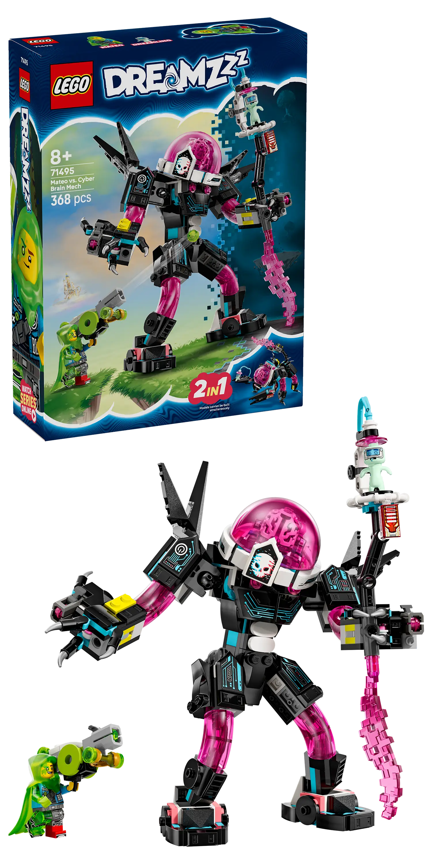 Mateo vs. Cyberhirn-Mech (71495)