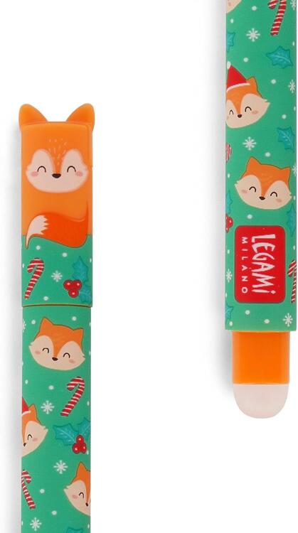 Lot De 3 Stylos Gel Effaçables édition Noël - 0,7 Mm, Motifs Père Noël, Renne, Animaux, Pour école, Bureau, Cadeau