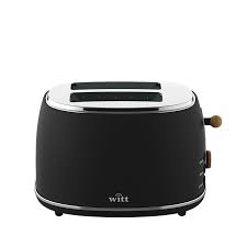 Grille-pain Witt Premium 2 tranches Wood Schwarz