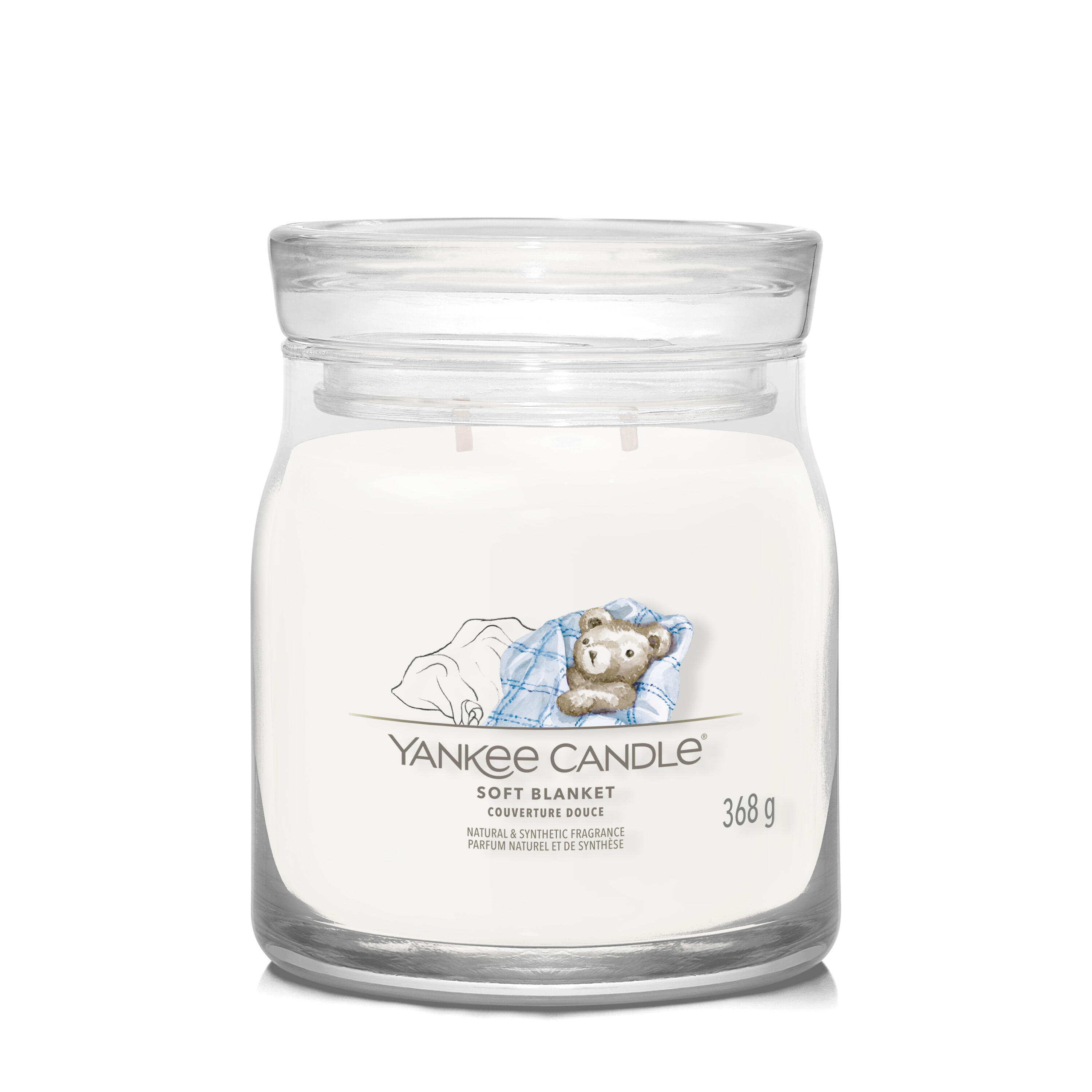 YANKEE CANDLE SOFT BLANKET MEDIUM JAR