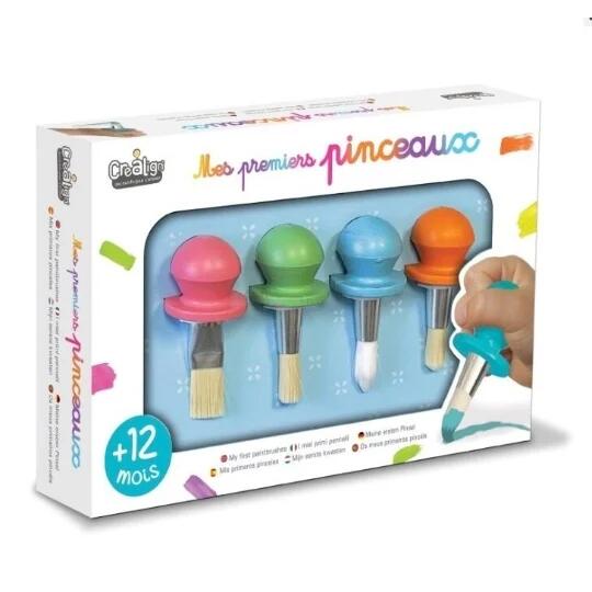 Mes premiers pinceaux ergonomiques