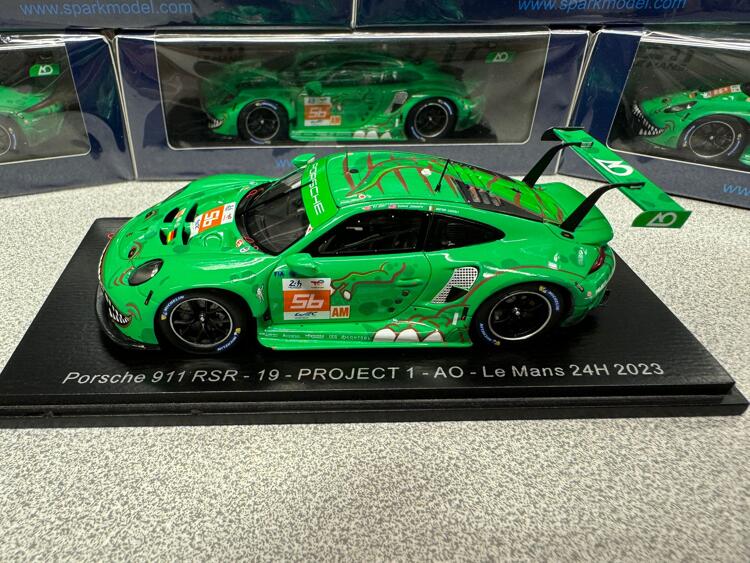 Spark Spark S8762 - Porsche 911 RSR-19 No.56 Project 1 Spark Spark S8762 - Porsche 911 RSR-19 No.56 Project 1