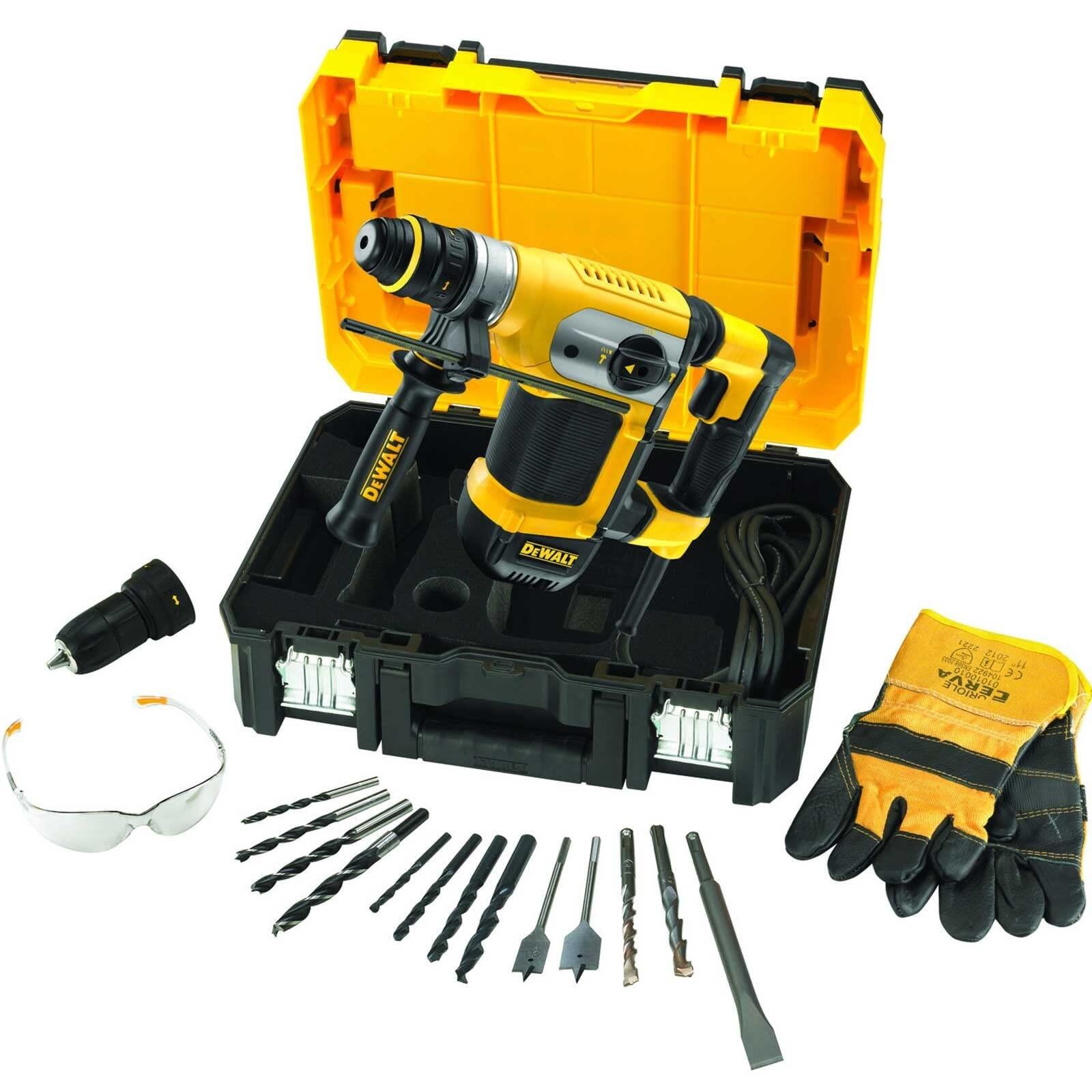 DEWALT - Perforateur SDS-plus 1000 W 4.2J 32 mm 4kg D25417KT-QS