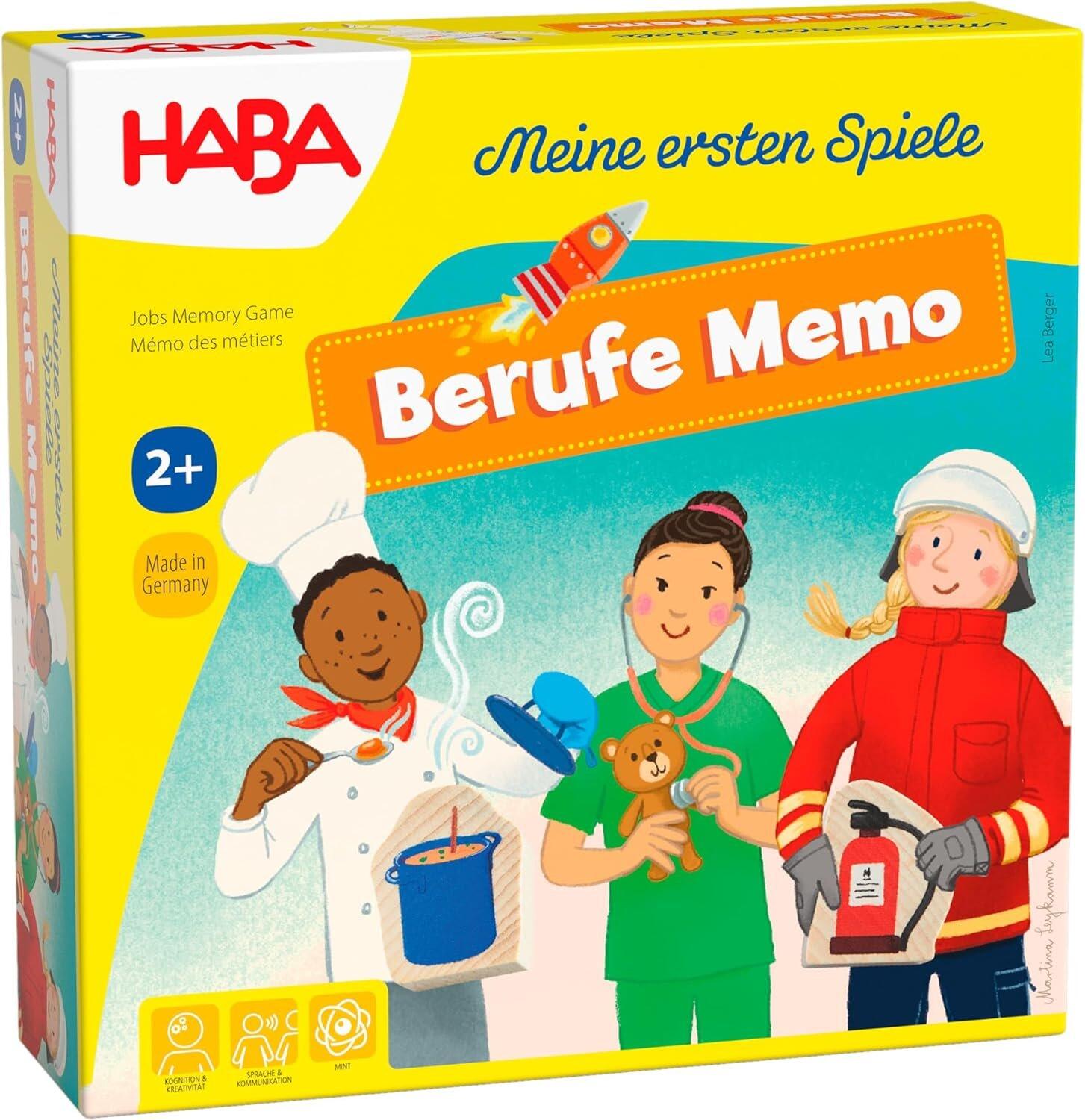 Spiel - Meine ersten Spiele - Berufe Memo