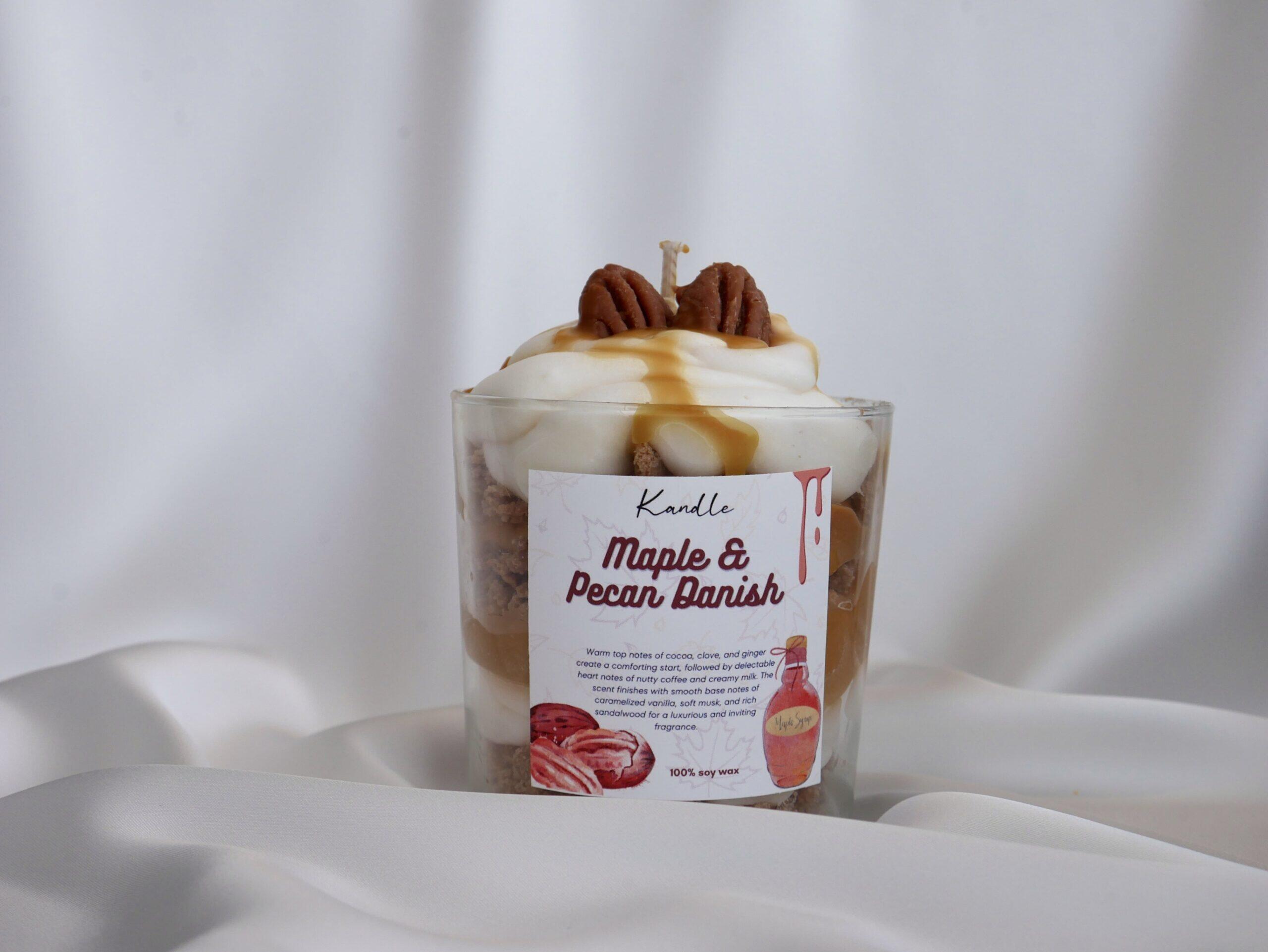 Danoise à l'érable et aux noix de pécan.