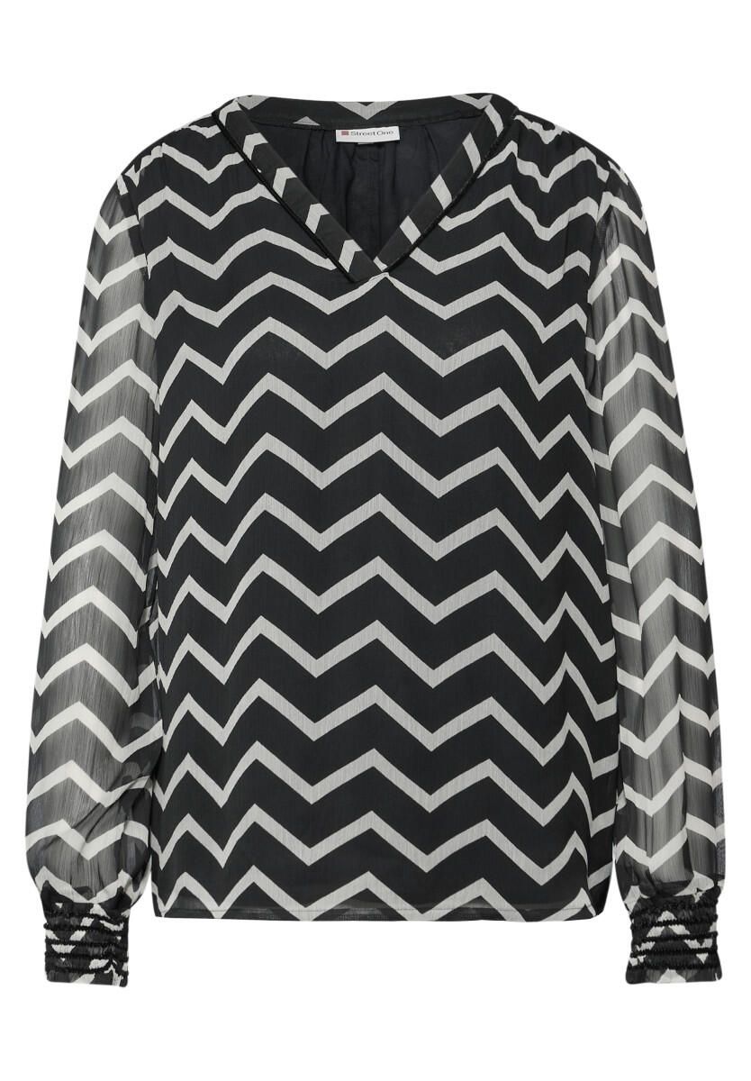 Tunique en chiffon avec ruban