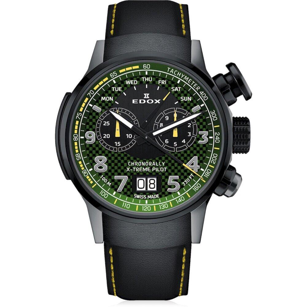 Edox - 38001 TINGN V3 - Armbanduhr - Herren - Quarz - Chronorally
