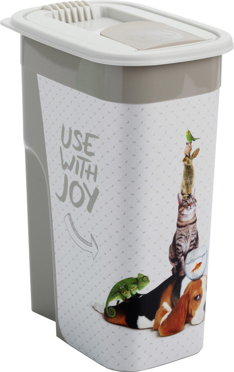 Rotho récipient de nourriture pour animaux Schüttdose Flo 4,1 L