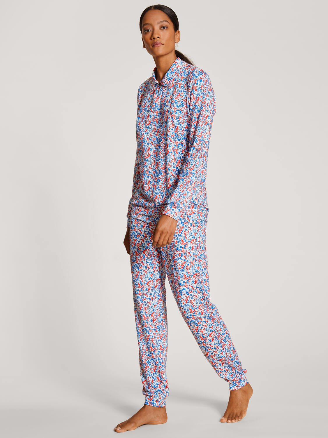 Calida Calida Pajamas with cuffs Liberty Dreams Letzshop