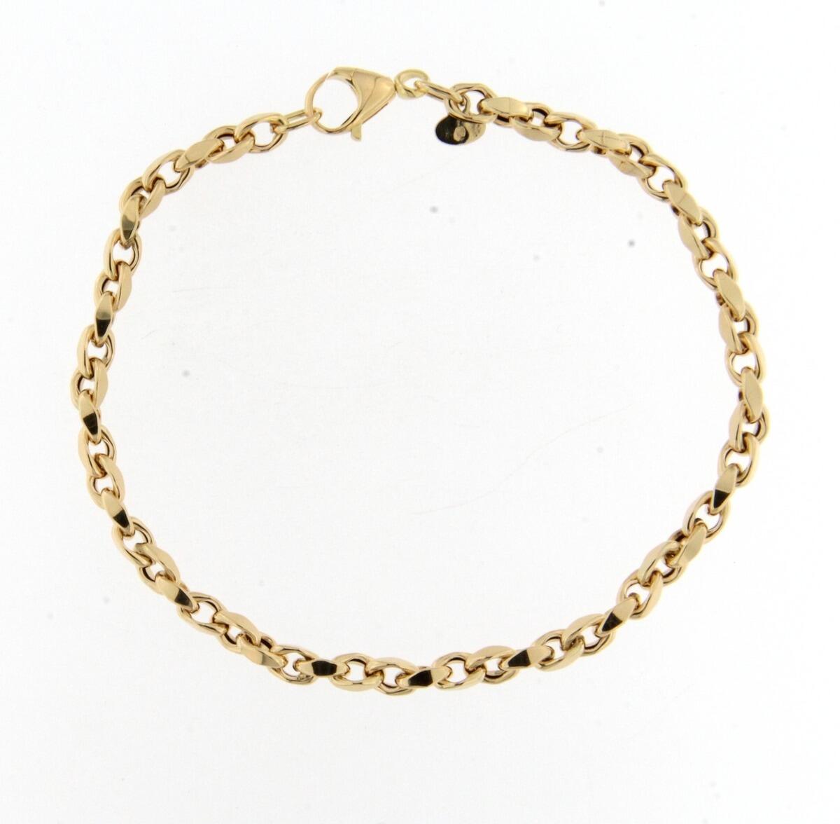 Armband 19 cm oder 18K Gelbgold