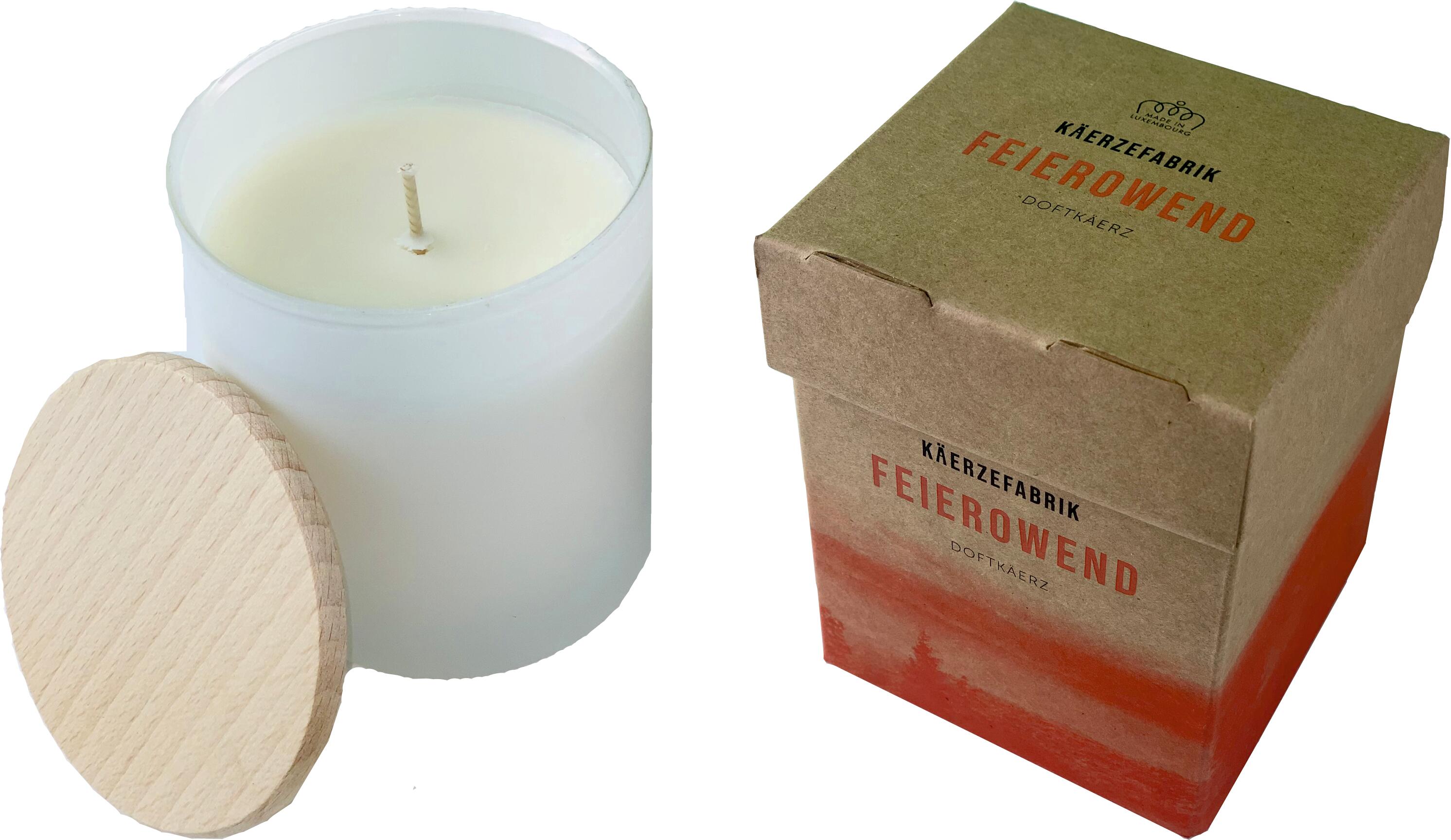 Scented candle "Feierowend