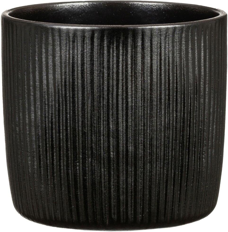 Scheurich ceramic flower pot Ø 15 x 13.7 cm Ebony