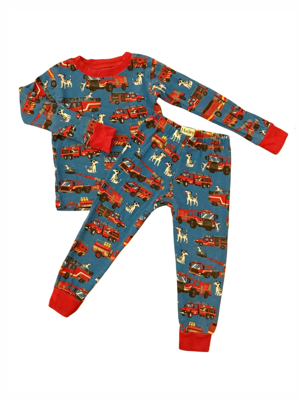Hatley Pyjamas Camion de pompiers (2 ans)