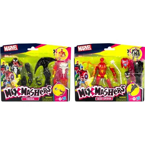 Mixmashers Spiderman Deluxe Action Figures