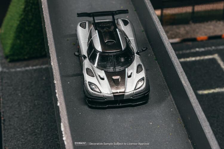 Tarmac Works 1:64 Koenigsegg CC850 - Silver - Global64 Diecast Model Car 2024