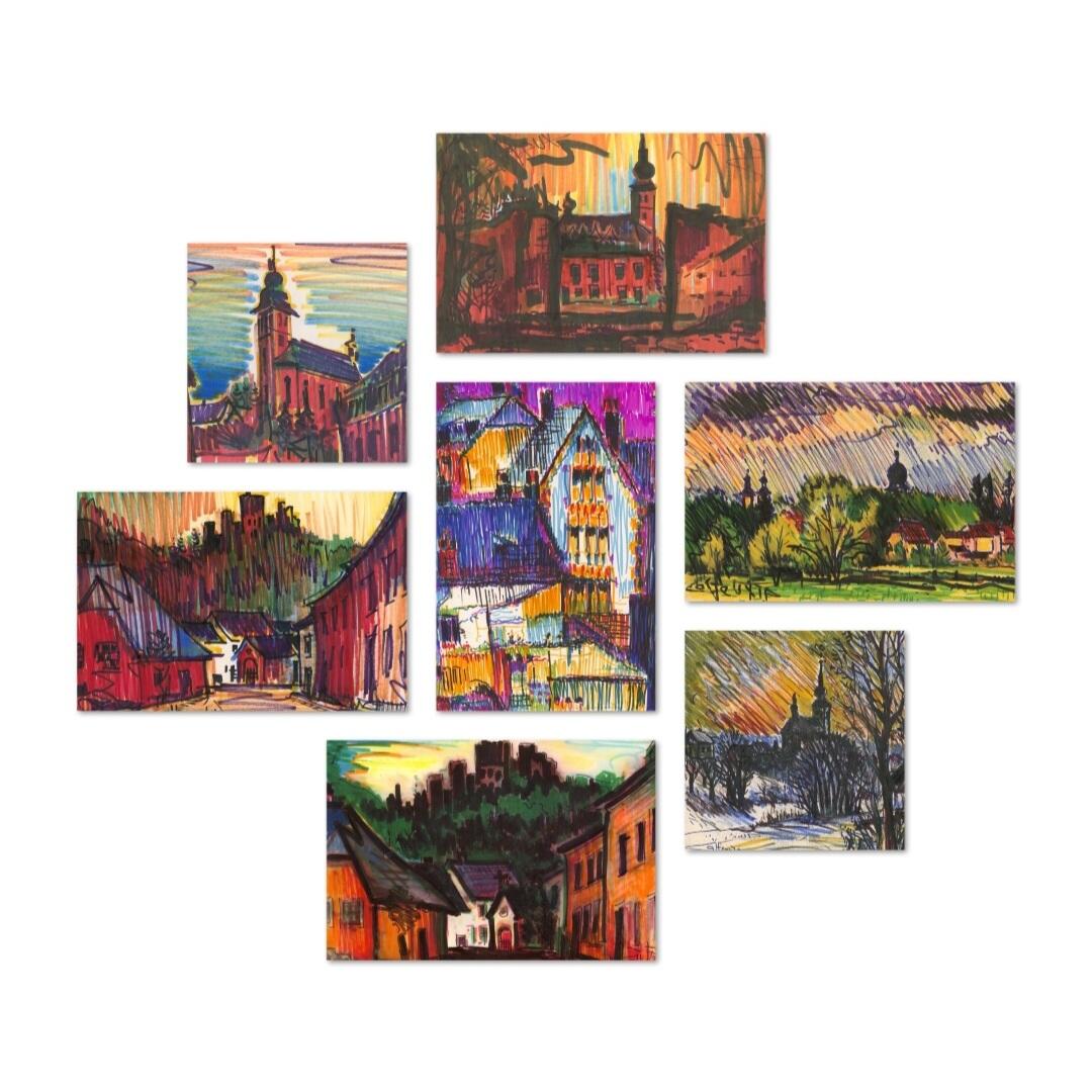 Luxembourg's Enchanted Castles &amp; Valleys - Limited Edition Art Prints - Jean-Pierre Calteux (1911-1983)
