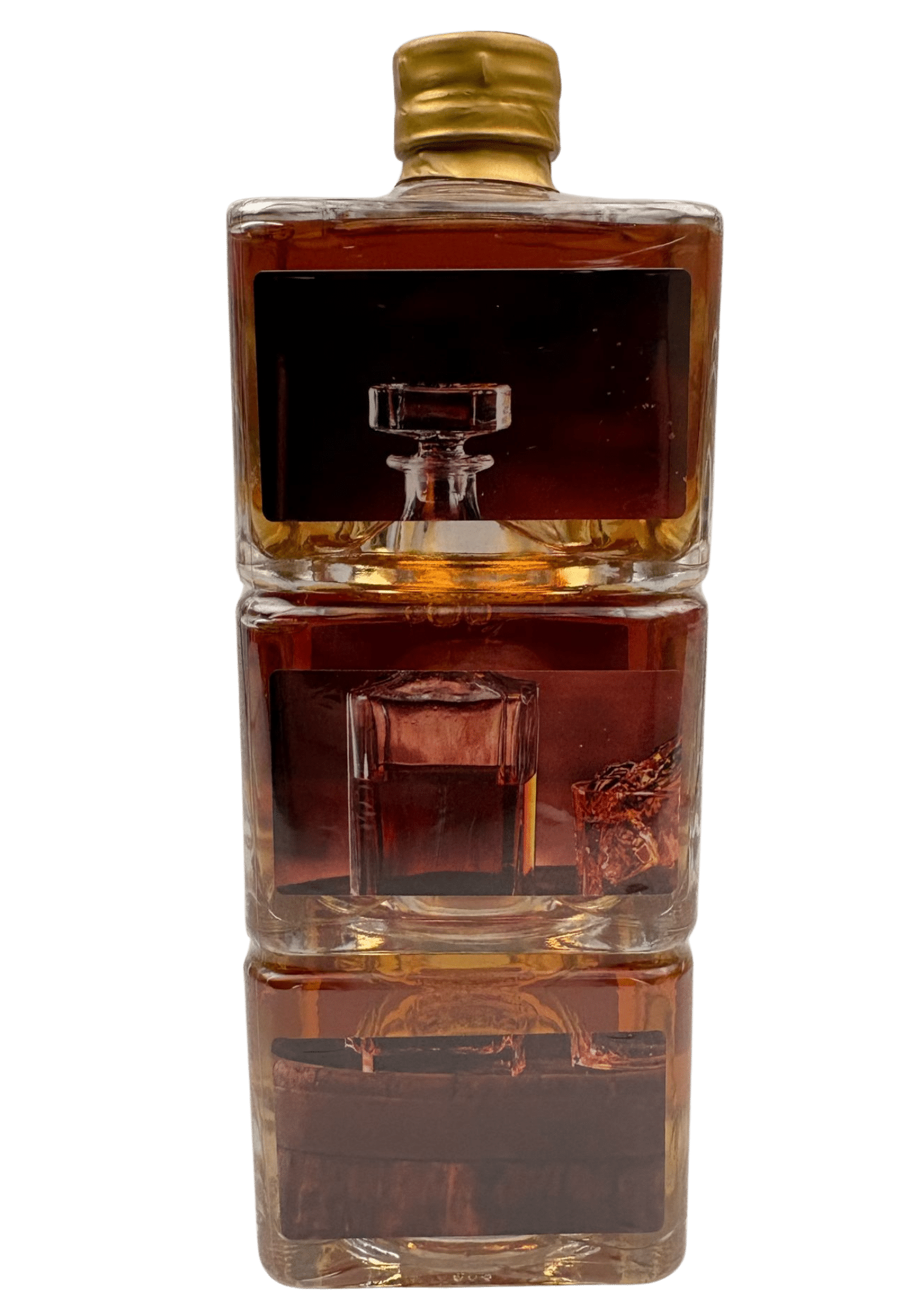 Tripple carré Liqueur Poire Cognac, Poire Whisky, Calvados pomme 3 x 200 ml