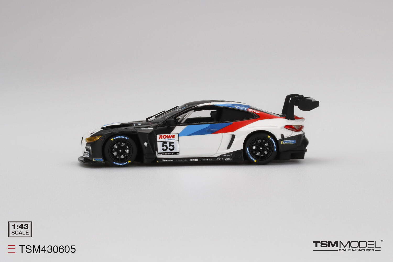 Modèle Réduit 1:43 BMW M4 GT3 #55 - Nürburgring 2021 Endurance Series - Marque Truescale - Neuf