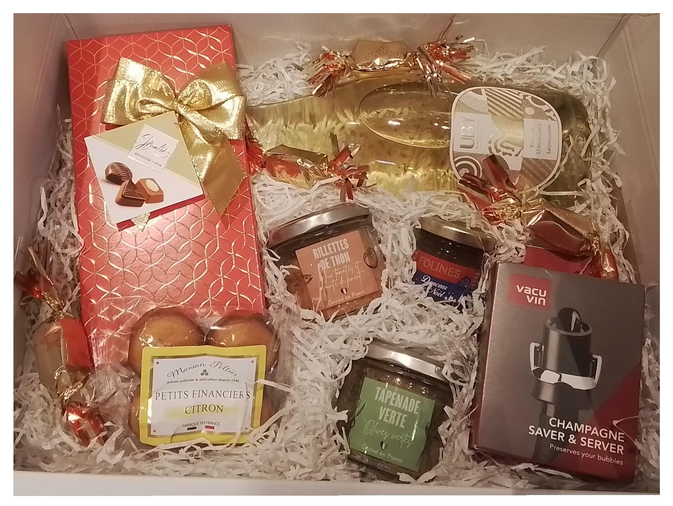 Gefüllter Geschenkkorb – Weihnachtskorb ohne Alkohol