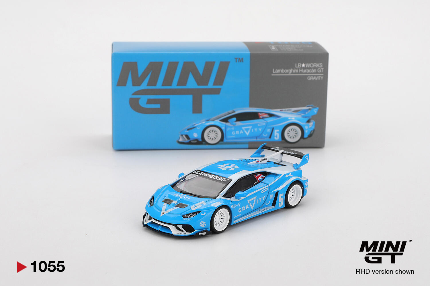 Mini GT - #MGT01055-R - LB★WORKS Lamborghini Huracán GT - GRAVITY - 1/64
