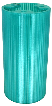 Tube only - translucent GREEN-BLUE