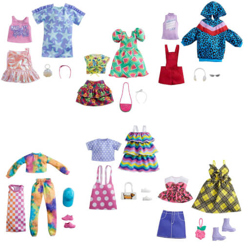 Barbie Barbie Mode 2 tenues et 2 accessoires pour la Letzshop