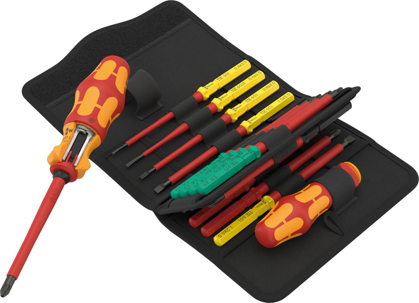 Wera set de tournevis Kraftform Kompakt VDE 17 RA 1 17 pièces