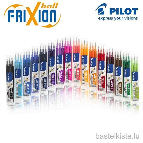 Pilot BLS-FR7 Frixion Lot de 18 recharges pour stylos roller