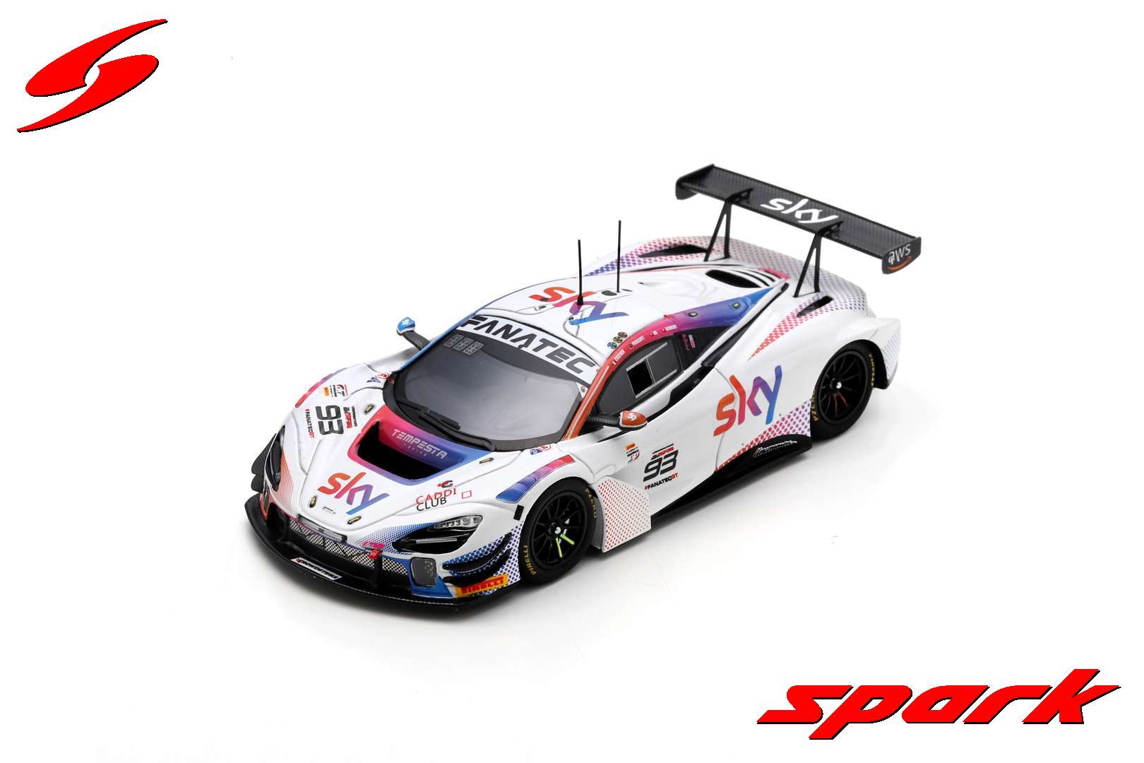 McLaren 720S GT3 38 24 Heures de Spa Francorchamps 2021 7th Spark 18SB034 - Miniatures Autos Motos