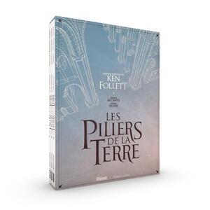 Alcante/Dupre: Les piliers de la terre - coffret tomes 01 a 03