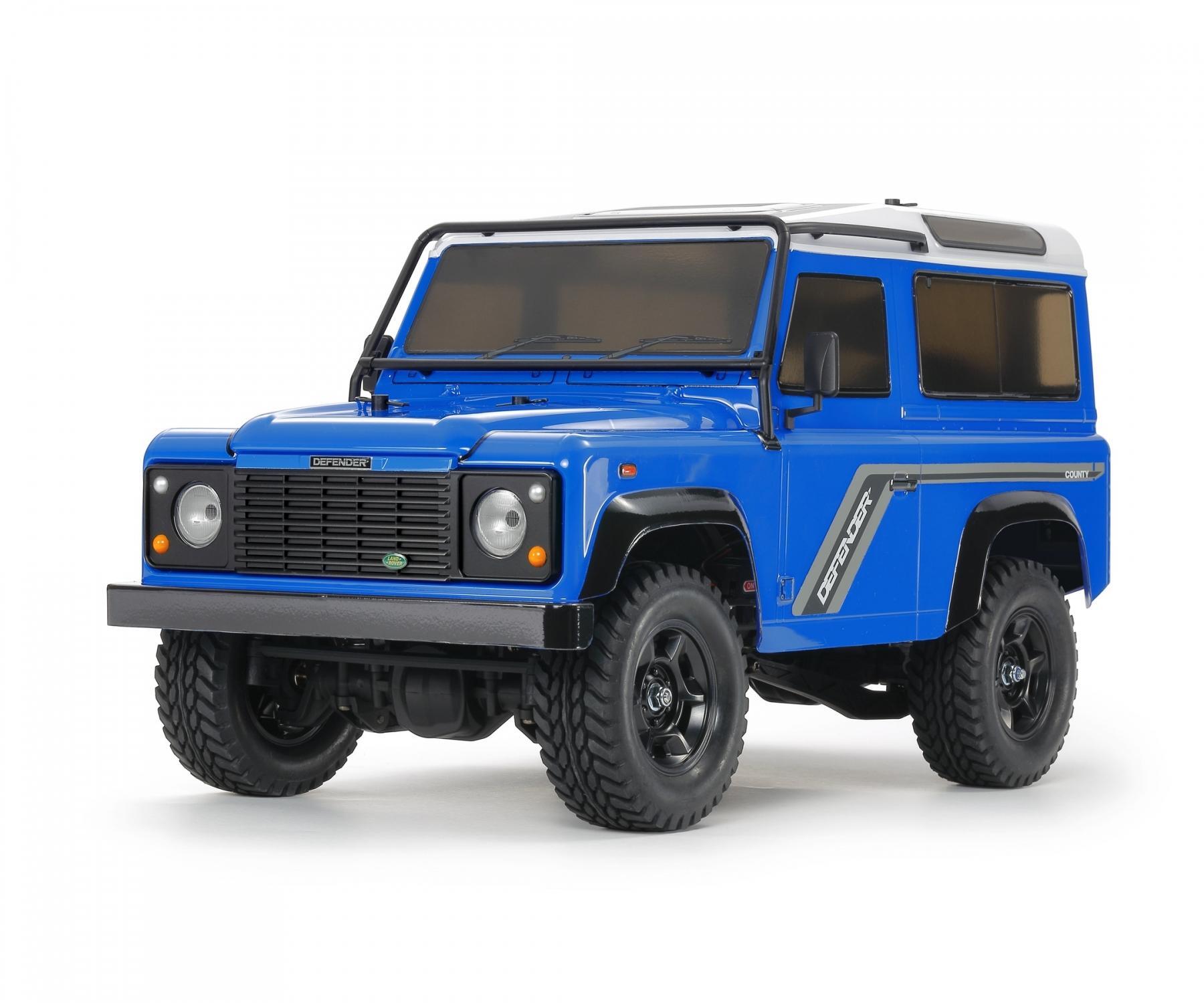 Tamiya RC LandRover Defender 90 Chassis CC-02 Ferngesteuertes Modell Crawler 1:10 Tam: 58700