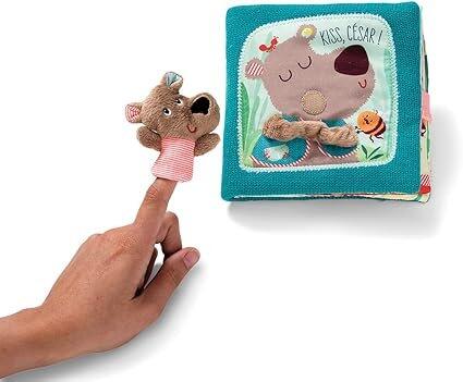 Livre d’Éveil en Tissu César Câlins