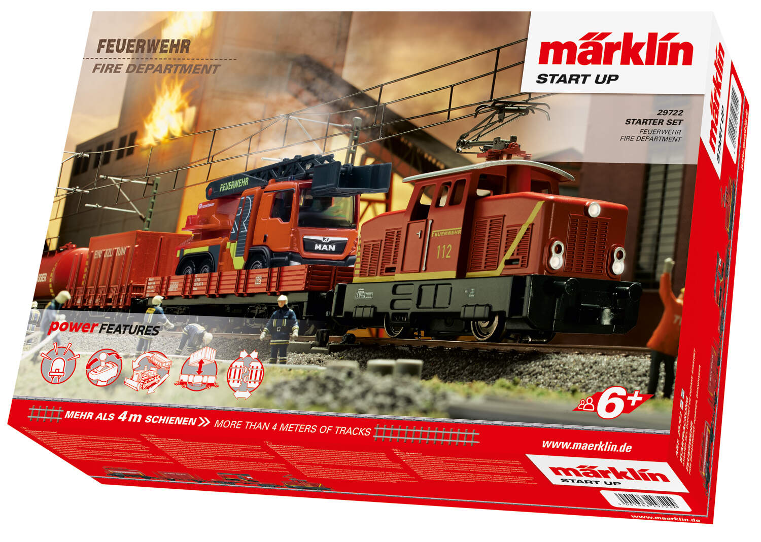 Märklin 20124 coffret extension voie C HO le cadeau idéal pour enrichir un train miniature
