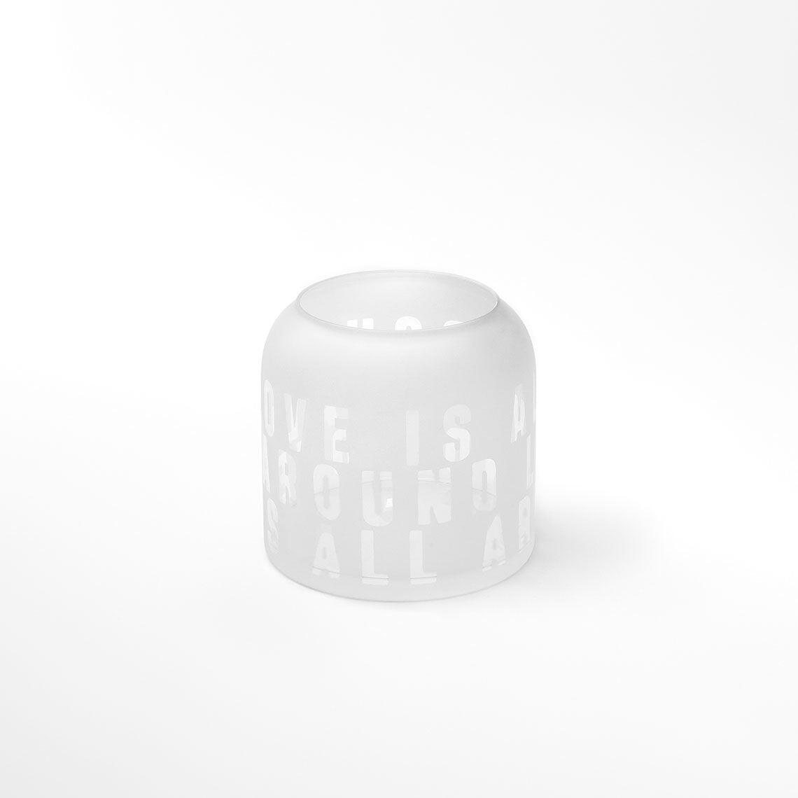 Candle lantern (Ø12x11 cm)