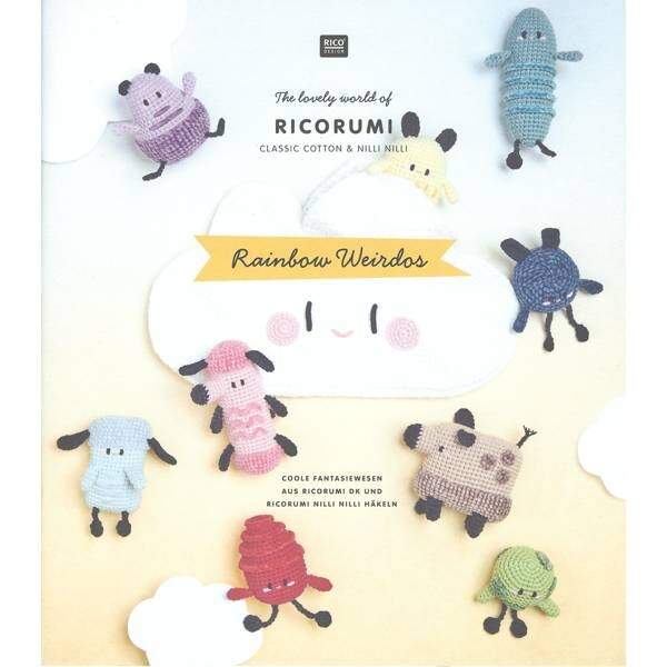 Livre De Crochet Rico Design Ricorumi – Shroom : Modèles Champignons Et Créatures Forestières