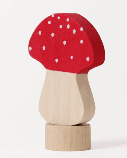 Grimms Peg Figure Fly Agaric