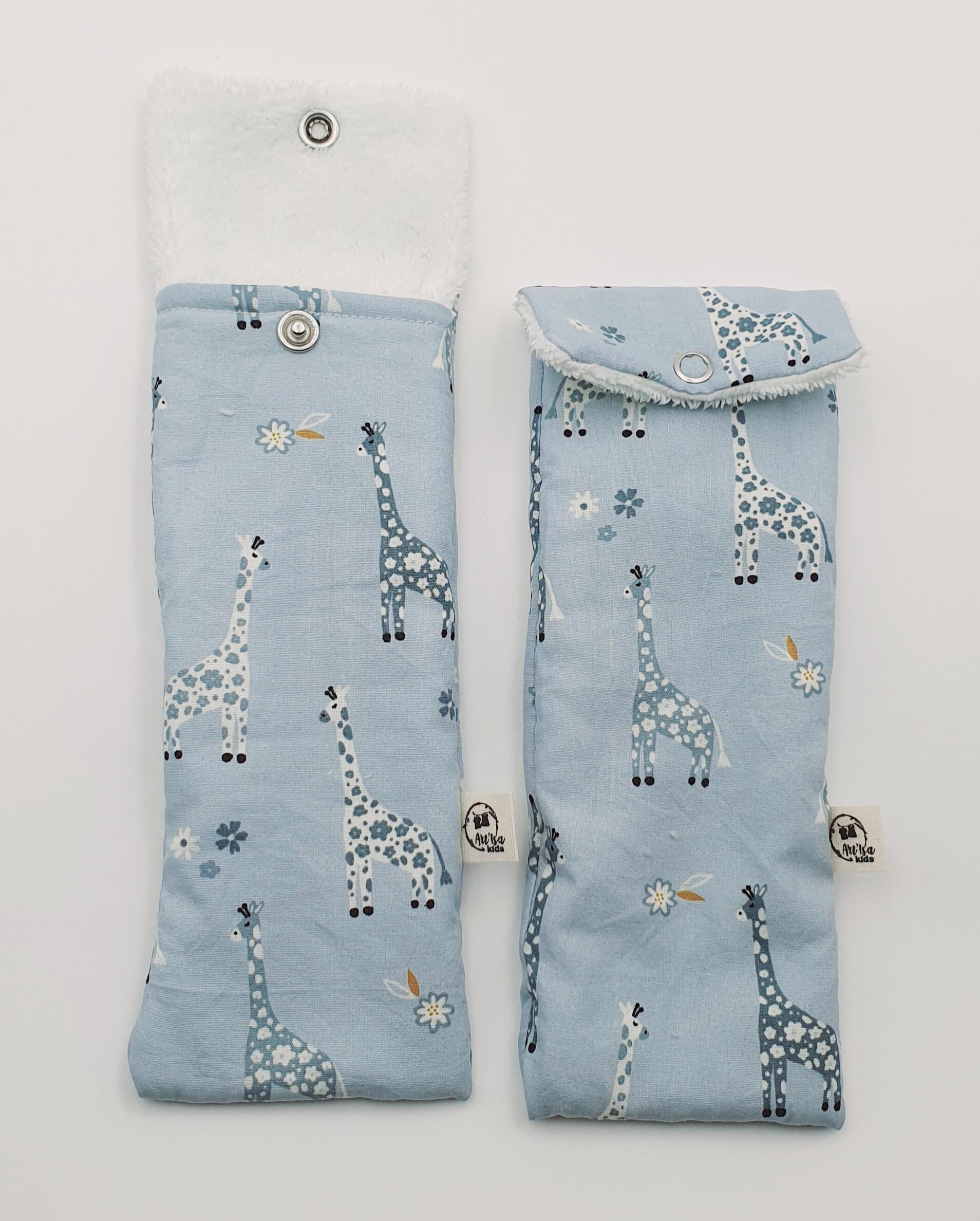 Versatile case (toothbrush, ...), Girafes bleues