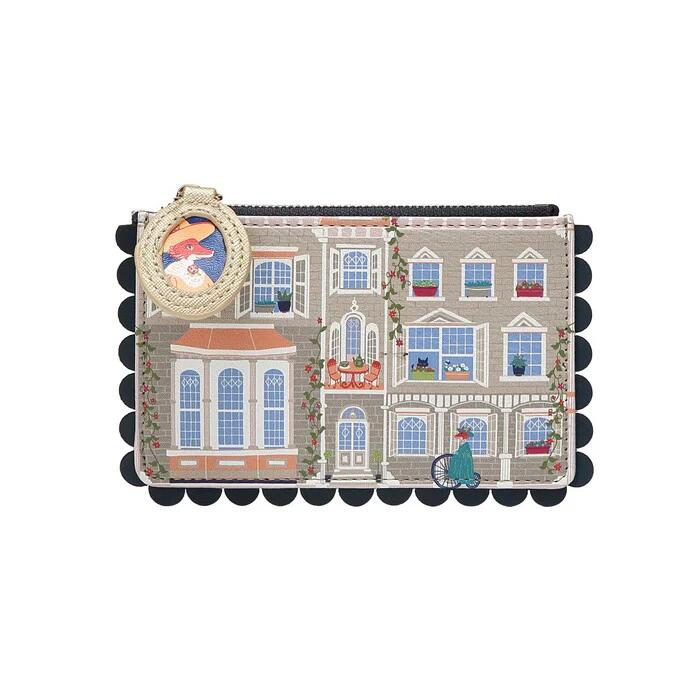 VENDULA LONDON HERITAGE VICTORIAN DOLL HOUSE FOLDOVER WALLET  kleine gefaltete Geldbörse