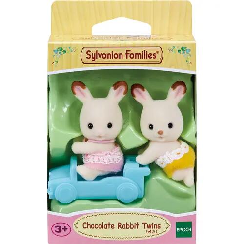 Sylvanian Families 5420 Chocolate Rabbit Twins