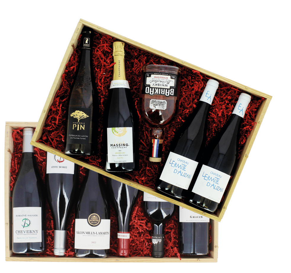 Cadeau Caisse Bois "Soirée entre amis" 