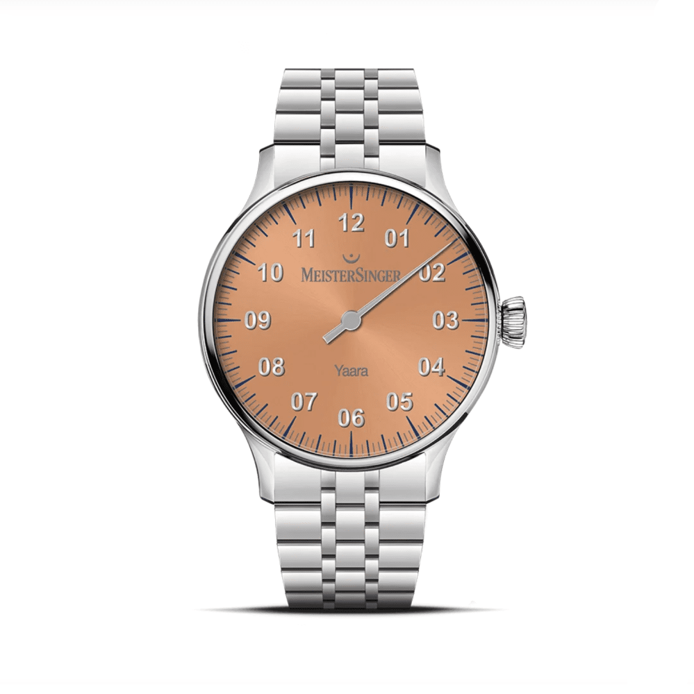 Meistersinger YAARA salmon with silver YA916S