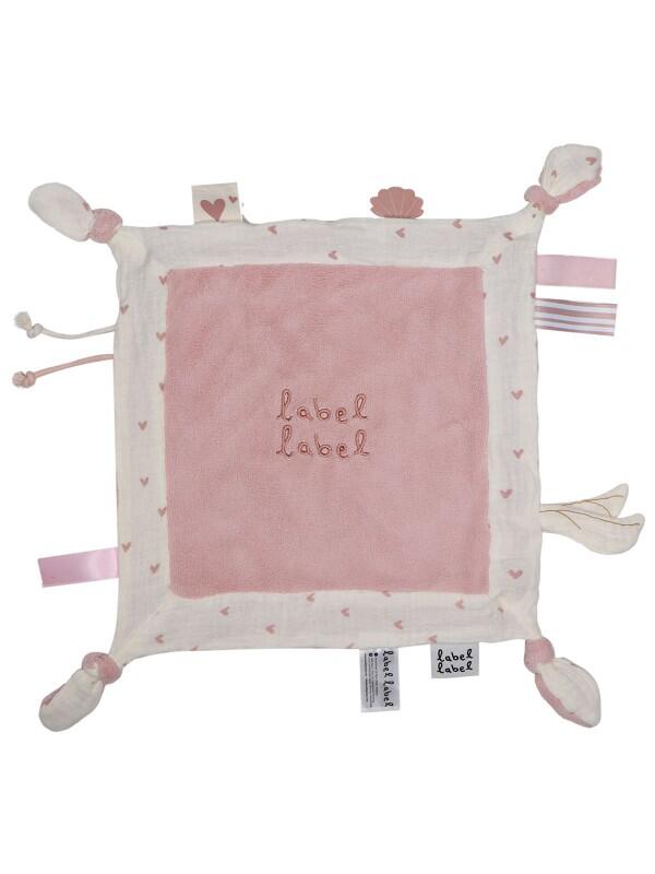 Doudou Cœurs Roses - LABEL LABEL