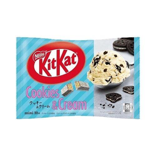 NESTLE - Kit Kat Cookies et Crème - 104.4g - Produit du Japon