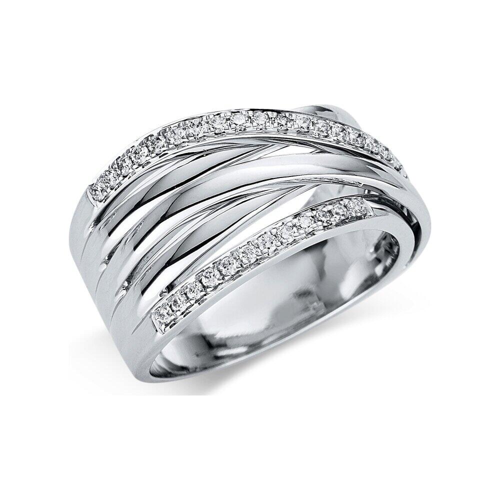 Luna Creation Promessa Ring Mehrfachsteinbesatz 1U455W854-3 - Weite 54