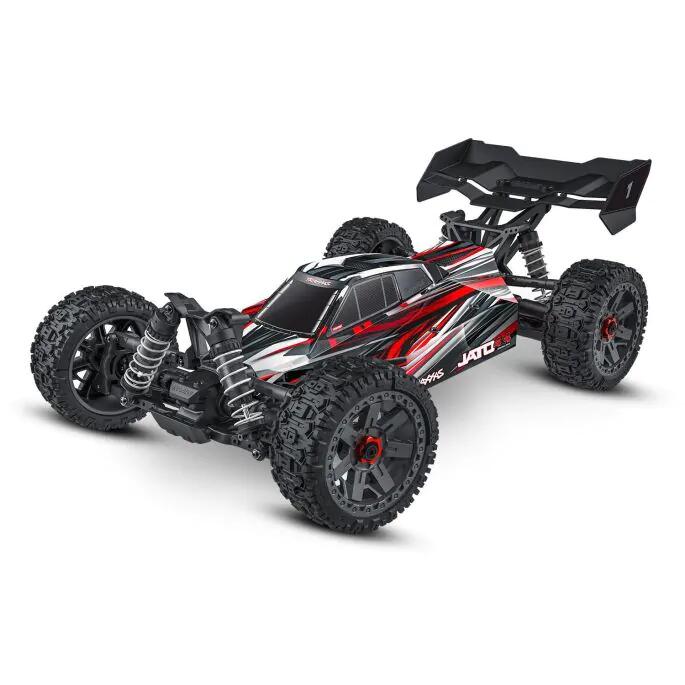 Traxxas 90154-4-RED Jato 4X4 BL-2s Buggy électrique brushless rouge à l'échelle 1:10 RC