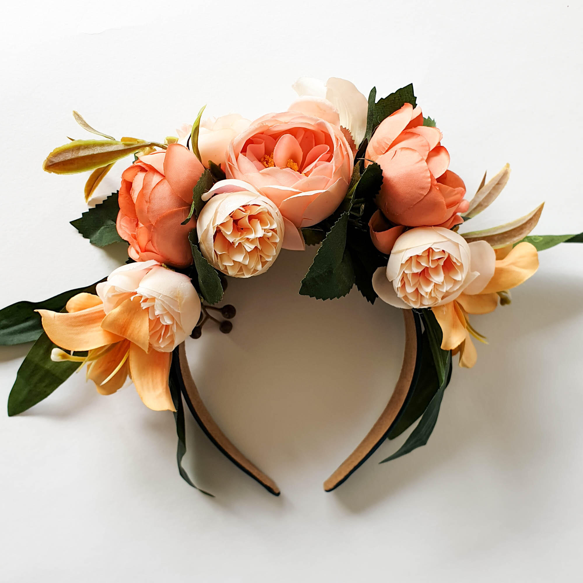 Blumenkranz für Blumenfeen und Hochzeitsschmuck