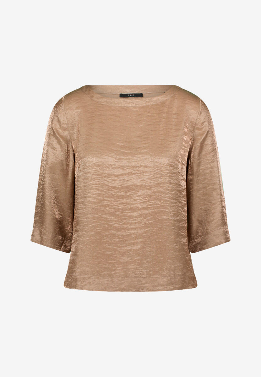 Blouse à effet froissé