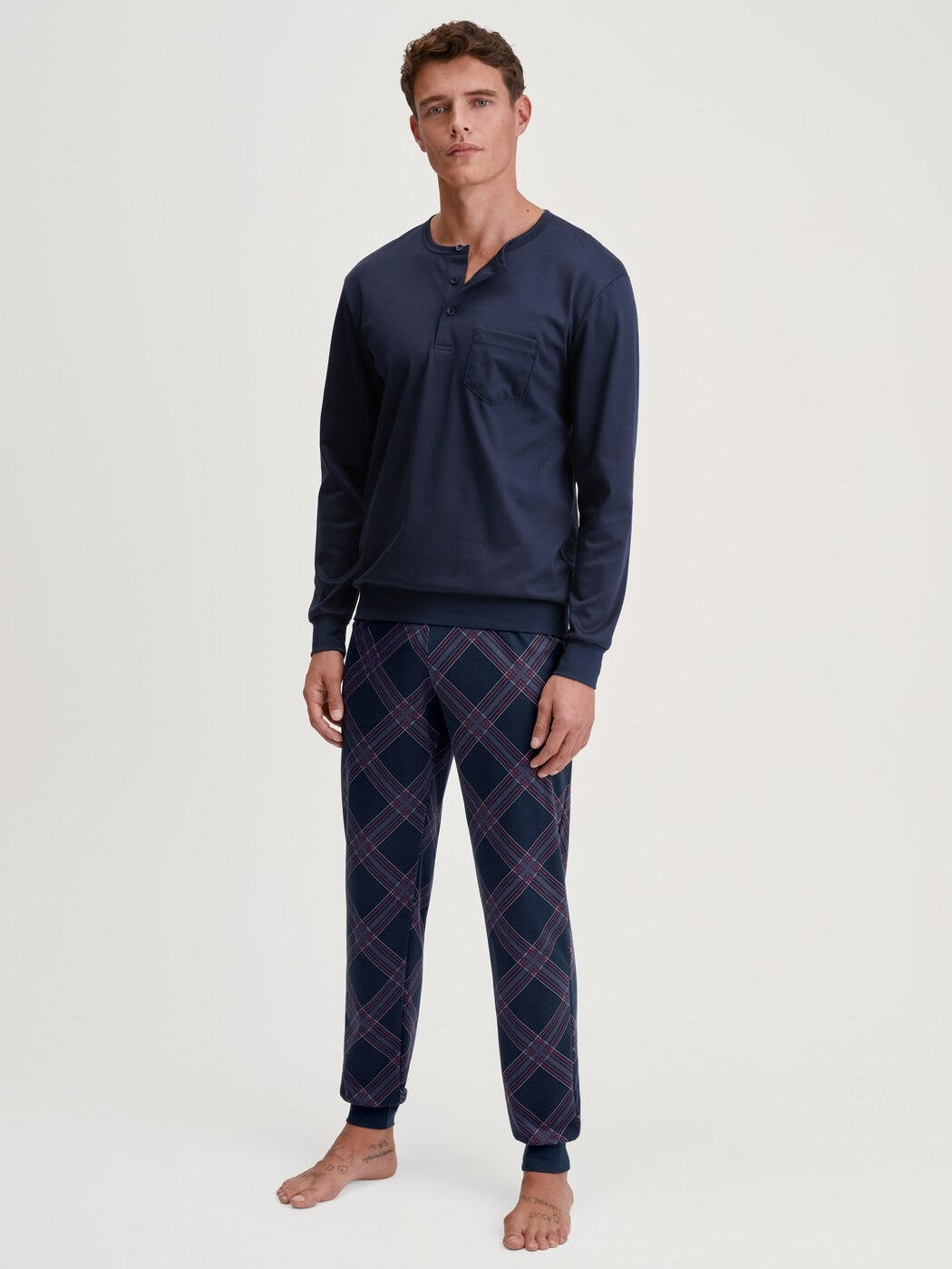 Calida Relax Comfy 4 Pyjama with cuff