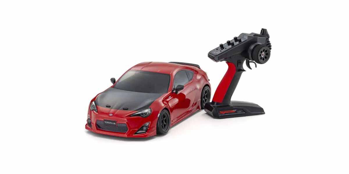 Kyosho Fazer FZ02-D2 Drift Toyota 86 GT Version tunée rouge 1:10 Readyset Kyo: 34502T1B